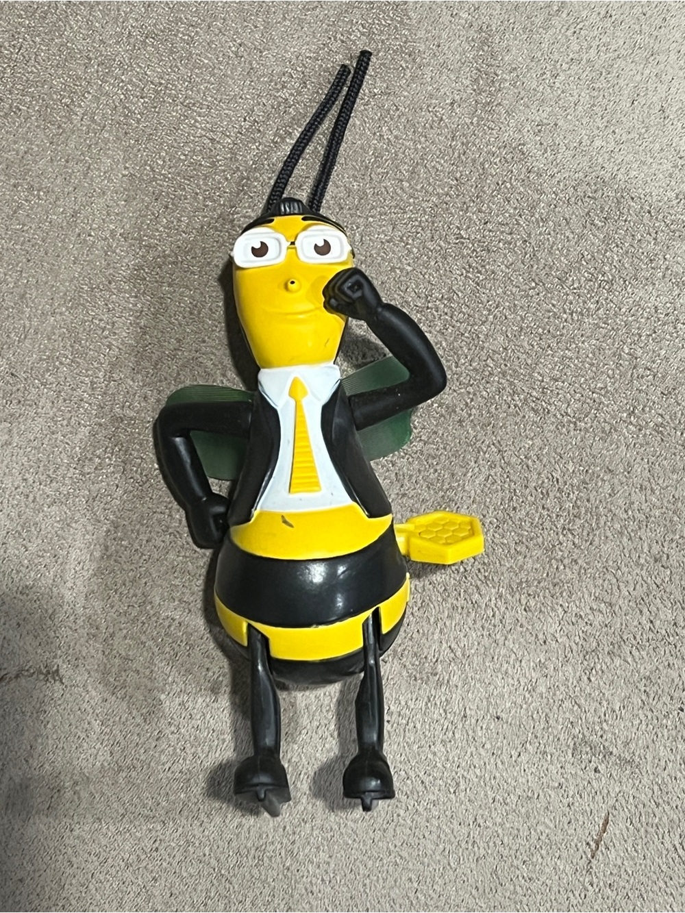DreamWorks McDonald's 2007 Bumblebee Windup Happy Meal Toy
